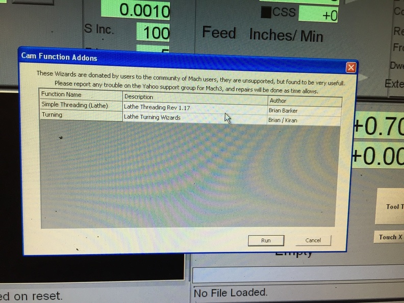 boxford cnc lathe software