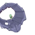 Case mesh with bolts